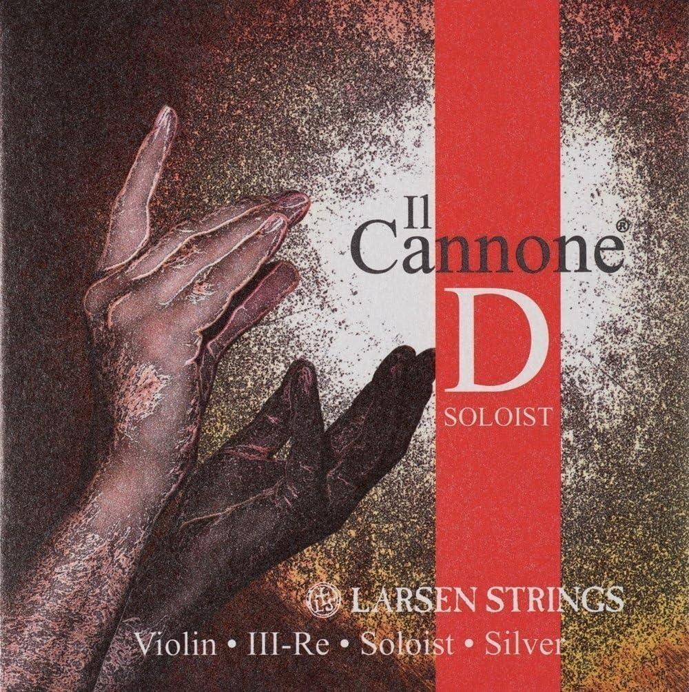 LARSEN STRINGS Violin Strings II Cannone D Silver Soloist: Buy